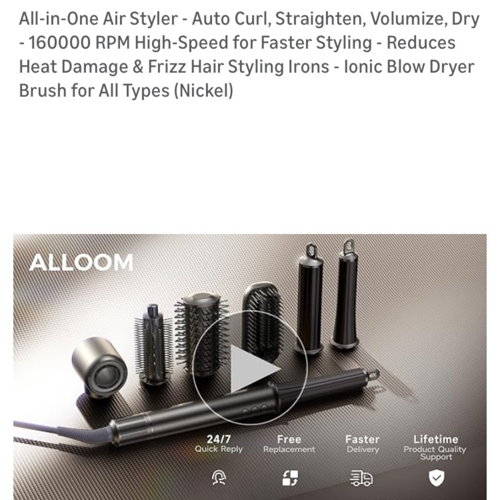 Multifunctional Black and Gray Hair Dryer - Picture 10 of 15